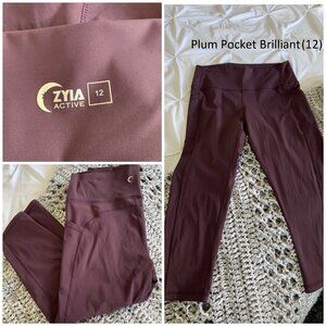 Plum Pocket Brilliant Hi-Rise Capri “20